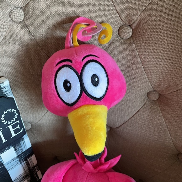 🔥3for$10 | Fancy the Flamingo | Plush Stuffed Animal - Picture 4 of 7